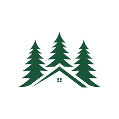 tree, illustration, nature, vector, design, symbol, forest, logotype, pine, wood, plant, pine tree, environment, abstract, christmas, logo, no people, sign, landscape, graphic, horizontal, label, silh