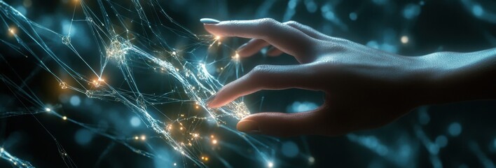 Hand Interacting with Neural Network