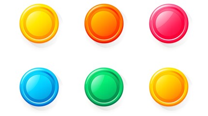 Vibrant Collection of Confirmed Signs on White Background for Graphic Design Projects