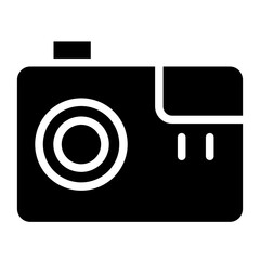 Camera Capture Cinema Glyph Icon