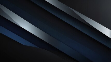 Obraz premium black and white origami paper abstract background