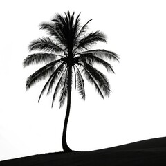 palm tree silhouette