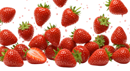 strawberry seamless pattern