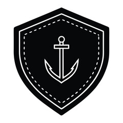 sailor element isolated sailor patch on white back