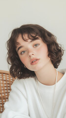 portrait of a young girl