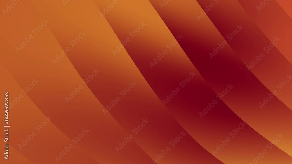 Poster diagonal gradient with shades of orange and red. smooth transition between colors creates a warm and
