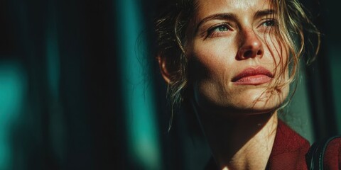 Confident Businesswoman in Professional Attire