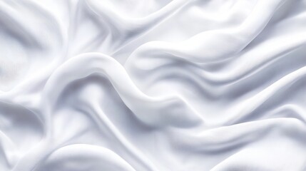 Obraz premium White Fabric Drape Texture