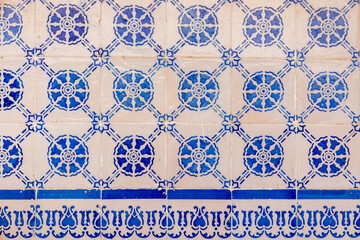 Typical azulejo artwork of Portugal