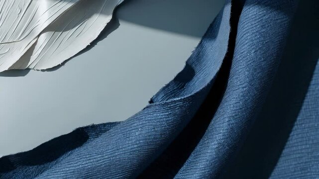 Close-up of a textured hard plastic surface with a backdrop. Unique matte and metallic details in an abstract plastic background with ample copy space.