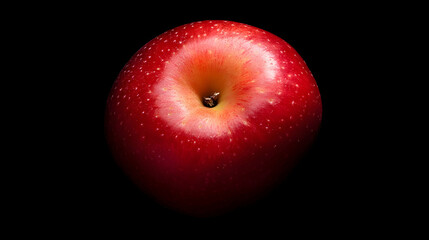 Sliced Red Apple