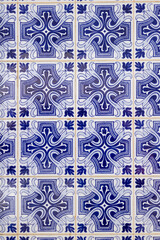Typical azulejo artwork of Portugal