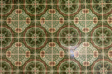 Typical azulejo artwork of Portugal
