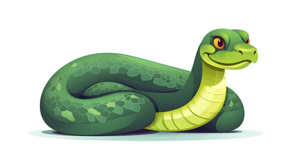 Professional Anaconda Icon Cartoon Vector Illustration for Creative Projects