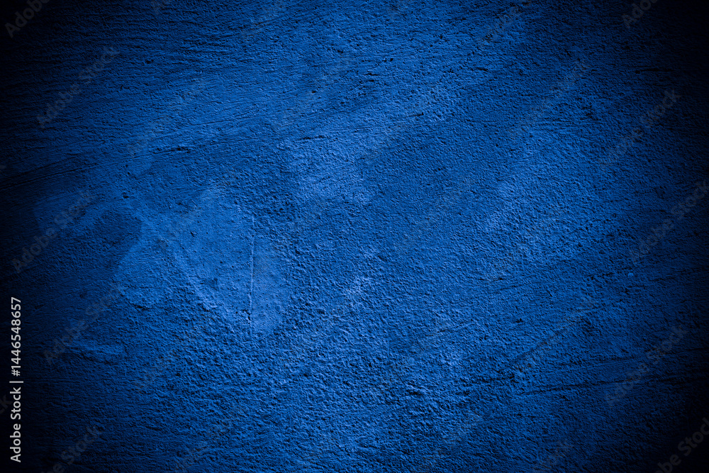 Poster old wall pattern texture cement blue dark abstract blue color design are light with black gradient b