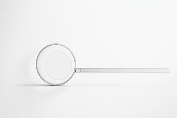 Simple Line Drawing of a Modern Kitchen Ladle Minimalist Design Elegant Cooking Utensil White Background Clean Lines Graphic Resource Illustration Perfect for Website Blog or      