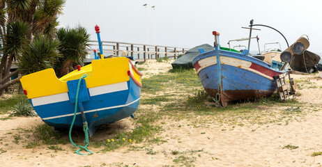 Traditional Portuguese fishing boat © Mauro Rodrigues