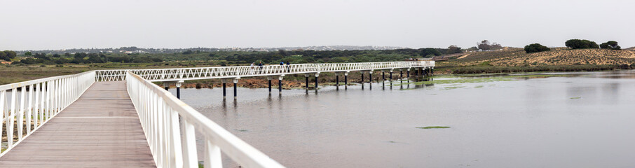 Bridge crossing through natural marshlands © Mauro Rodrigues
