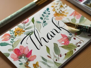 Floral Typography Design &ndash; Elegant Lettering for Social Media, Events, and Promotions