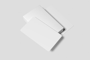 A Blank tarot card mock-up with a grey background, Vintage celestial mystical background for astrology, divination, tarot.