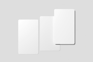 A Blank tarot card mock-up with a grey background, Vintage celestial mystical background for astrology, divination, tarot.