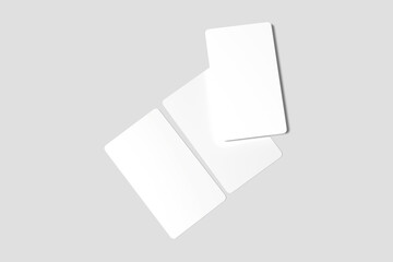 A Blank tarot card mock-up with a grey background, Vintage celestial mystical background for astrology, divination, tarot.