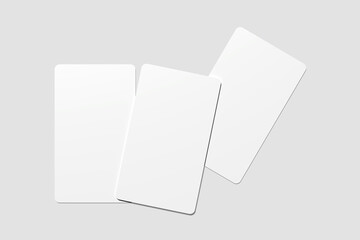 A Blank tarot card mock-up with a grey background, Vintage celestial mystical background for astrology, divination, tarot.