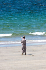 military maneuvers. Infantry, aviation and navy landing	