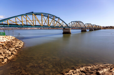 Old railroad bridge in Portimao