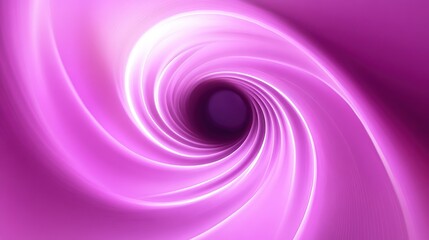 Abstract swirling tunnel in vibrant magenta