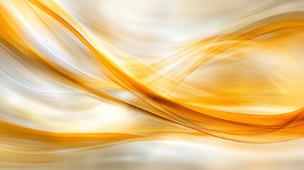 Obraz premium Abstract composition featuring flowing, warm tones.