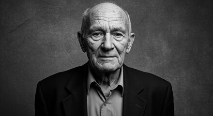 Portrait of an Elderly Man (Photo)