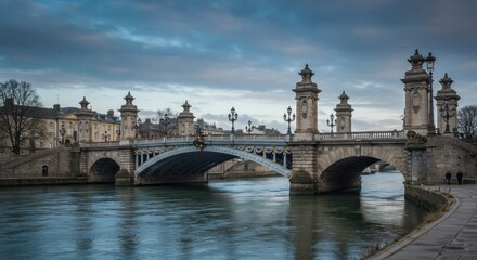 Fototapeta premium Bridge in Paris (Photo)