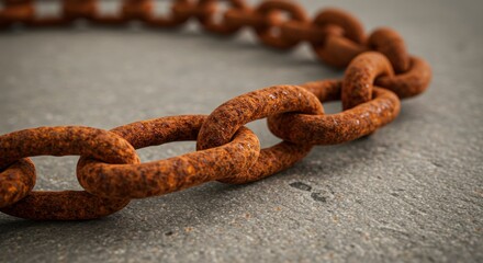 Fototapeta premium Rusty Chain Photo