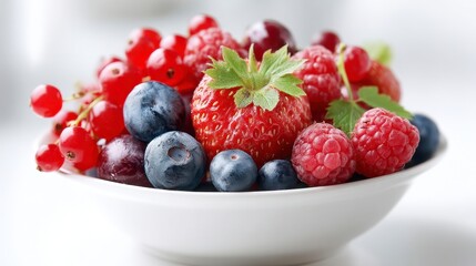 Fresh Assorted Berries Bowl