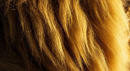 Naklejka premium Lion's Mane Texture Photos