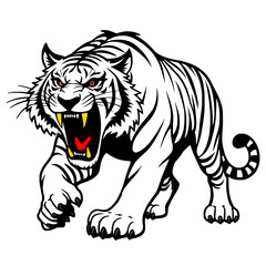 tiger vector illustration