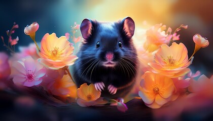 Niedlicher kleiner Hamster