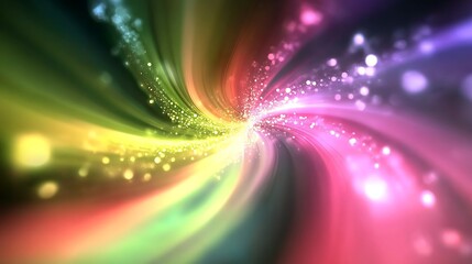 Fototapeta premium Colorful swirling abstract design