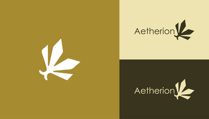 abstract brand logo modern company