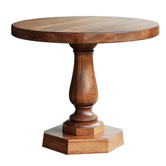 old wooden table isolated on transparent background png
