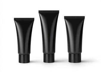 Three black cosmetic tubes (1)