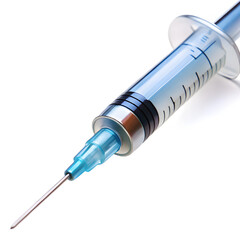 Fototapeta premium Syringe on white background