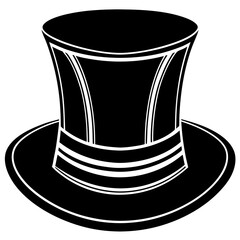black top hat