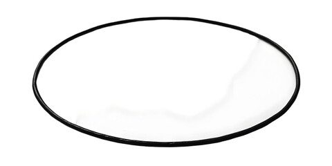 Abstract Oval Shape Illustration Background