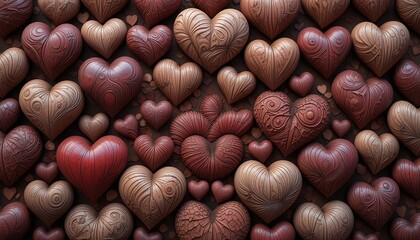 Rustic Wooden Hearts &ndash; Love in Every Grain
