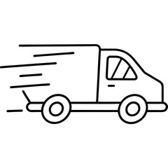 vector illustration of a truck