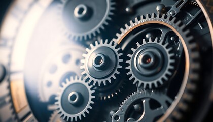 close up view of a clock face
