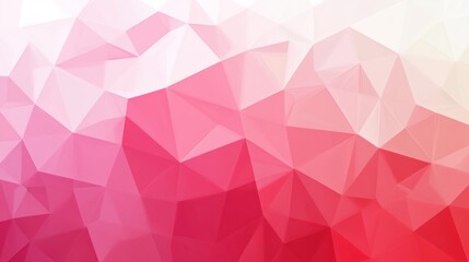 Obraz premium Abstract geometric pattern of varying shades of pink.