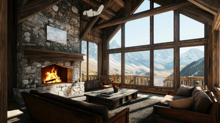 Cozy Mountain Cabin with Stunning Views: A Winter Escape
